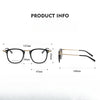 Retro Titanium Square Glasses Frame GMS806