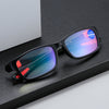 TWO-COLOR FRAME SPORTS ANTI-BLUE LIGHT READING GLASSES