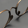 Titanium Vintage Round Eyeglasses Frames ST10519