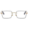 WOMEN'S METAL EDGELESS FRAMELESS ANTI-BLUE LIGHT READING GLASSES