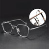 Retro Titanium Square Glasses Frame 316