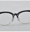 Titanium Vintage Round Eyeglasses Frames MS John Q