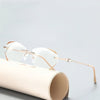 Ultra-light Anti-blue Light Rimless Presbyopia Glasses