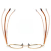 Collin Retro Titanium Square Glasses Frame