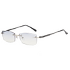 FASHIONABLE RIMLESS ULTRA-LIGHT ANTI-BLUE LIGHT READING GLASSES