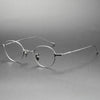 Dakir Titanium Vintage Oval Eyeglasses Frames