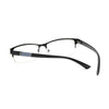 METAL ALLOY HALF FRAME READING GLASSES