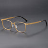 Casimir Retro Titanium Square Glasses Frame