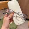 Retro Titanium Square Glasses Frame123230