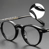 Iro Acetate Retro Oval Glasses Frame