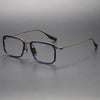 Retro Titanium Square Glasses Frame DATA423