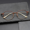 Solis Titanium Vintage Round Eyeglasses Frames