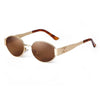 Jollynova Oval Retro Sunglasses