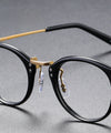 Retro Full Rim Titanium Oval Glasses Frame GMS805