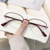 WOMEN'S FASHION HALF FRAME ANTI-BLUE LIGHT READING GLASSES