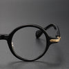 Titanium Vintage Round Eyeglasses Frames 80854