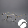 Titanium Geometric Glasses Frame KV-61