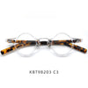 Formo Retro Round Acetate Glasses Frame