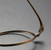 Alaric Titanium Round Glasses Frame