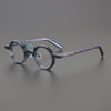 Giusy Retro Round Acetate Glasses Frame