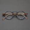 Giusy Retro Round Acetate Glasses Frame