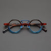 Giusy Retro Round Acetate Glasses Frame