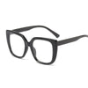 Fashion Brand Anti Blue Light Glasses Women Oversized Square Purple Eyeglasses Computer Prescription Glasses Frame Luxury Oculos