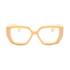 Fashion Square Oversized Glasses Frames Women Luxury Brand Designer Glasses Men Optical Eyeglasses Frames Plastic