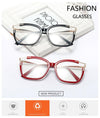 Eyeglasses Square glasses woman  fashion Clear lens Optical glasses frame women Luxury Brand Metal Legs female oculos