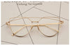 Computer Transparent Eyewear Frames Classic Brand Fashion Cat Eye Glasses For Women Oversized Spectacle Eyeglasses