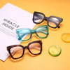 Cat Eye Square Optical Anti Blue Glasses Frames Computer Spectacles Classic Women Men Glasses Frame With Lenses