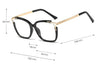 Eyeglasses Square glasses woman  fashion Clear lens Optical glasses frame women Luxury Brand Metal Legs female oculos