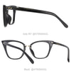 Cat Eye Anti Blue Light Ladies Computer Glasses Decorative Men Women's Spectacle Frame