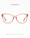 Women's Eyeglasses  Transparent Square Computer Glasses Frame Anti Blue Light Female Eyeglass Sexy Leopard