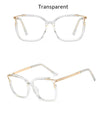 Eyeglasses Square glasses woman  fashion Clear lens Optical glasses frame women Luxury Brand Metal Legs female oculos