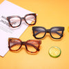 Cat Eye Square Optical Anti Blue Glasses Frames Computer Spectacles Classic Women Men Glasses Frame With Lenses