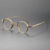 Titanium Geometric Glasses Frame ST K152