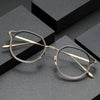 Titanium Geometric Glasses Frame TANGO