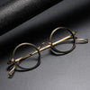 Draven Titanium Vintage Round Eyeglasses Frames