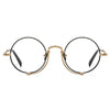 Kadir Titanium Vintage Round Eyeglasses Frames