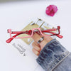 Lower Semi-Rimless Square Glasses