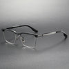 Browline Retro Titanium Ultra-Light Glasses Frame DTX137