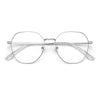 Titanium Geometric Glasses Frame S8333