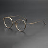 Herr Titanium Vintage Oval Glasses Frame