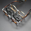 Reece Titanium Vintage Round Eyeglasses Frame