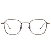 Broderick Retro Titanium Square Glasses Frame