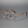 Retro Titanium Square Glasses Frame ST41465