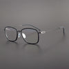 Charle Retro Titanium Square Glasses Frame