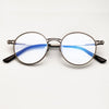 Caius Titanium Round Glasses Frame