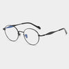 Titanium Vintage Round Eyeglasses Frames  ARLT6058